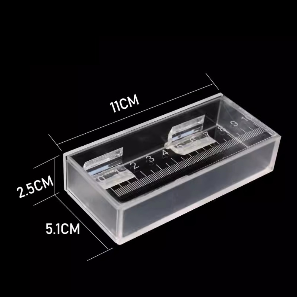 DECALE Mini Hộp xem cá Trong suốt Tiểu cảnh Bát cá vàng để bàn Bể cá chiến đấu Chống bụi Bể nuôi cá Dành cho gia đình/văn phòng - 4