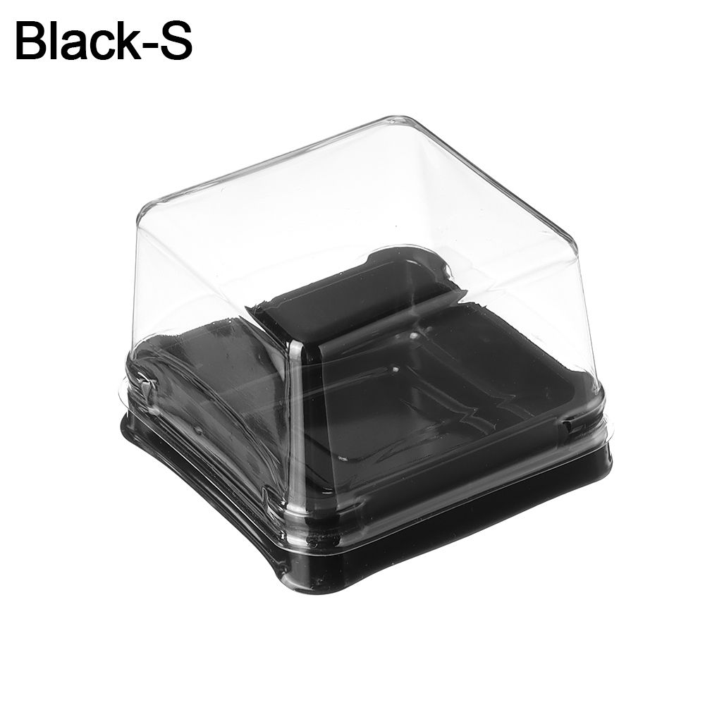 LIORVH 50Sets Multi Size Happy Birthday Christmas Wedding Party Cupcake Packaging Packing Box Candy Box Mooncake Container Square Moon Cake