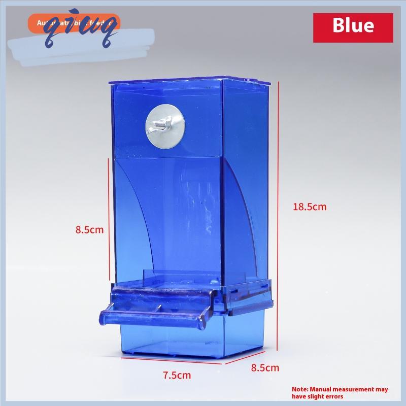 [qiuq] Công suất lớn chim trung chuyển Hộp chống giật gân chim thực phẩm quả bền Vẹt ăn hộp cho chim vừa nhỏ - 3