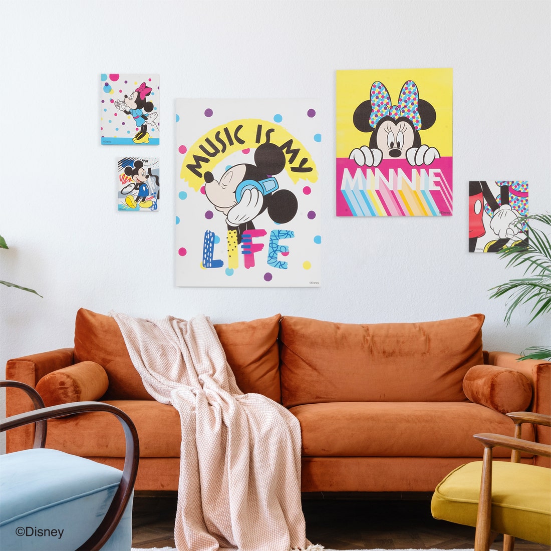 Koncept Furniture ภาพแขวน DISNEY รุ่น MICKEY-COLLECT ราคา 4,990 บาท*ส่งฟรี