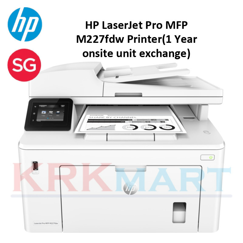 HP LaserJet Pro MFP M227fdw Printer(1 Year onsite unit exchange) Singapore