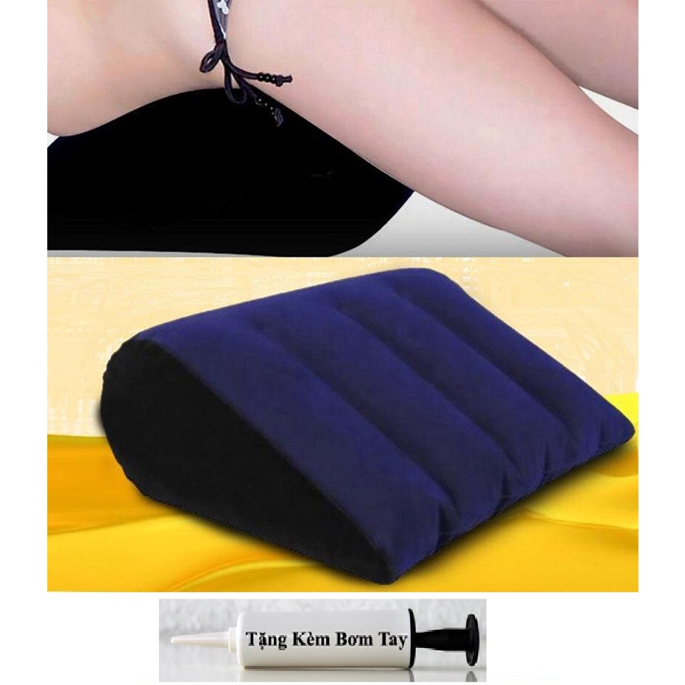 Ghế Tình Nhân Đệm Mông Bơm Hơi Có Tay Vịn Cho Các Đôi Tình Yêu (Tặng Kèm Bơm Tay) - Chính Hãng Dày Bền 2 Lớp (Xả Kho Lấy 5*)