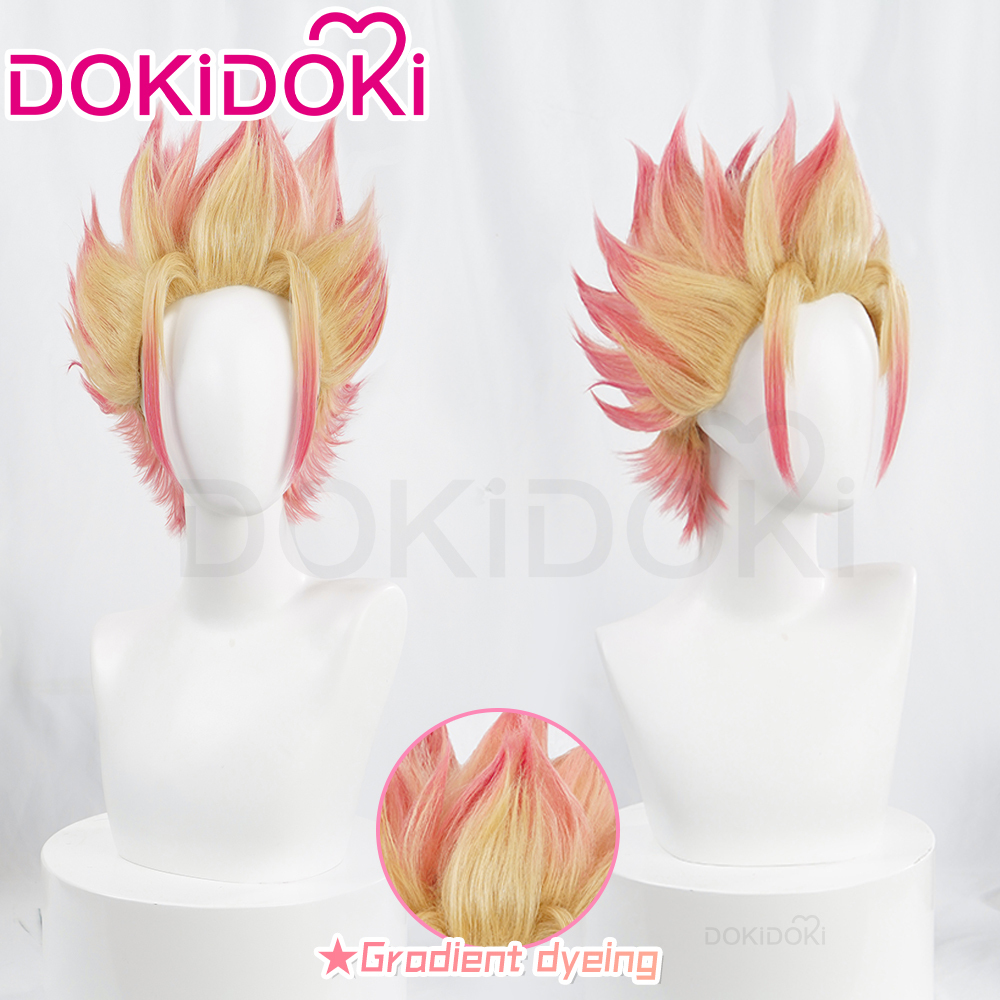 IN STOCK Shidou Ryusei Wig Anime Blue Lock Cosplay Wig Dokidoki Men 28Cm Gradient Dyeing Hair Shidou