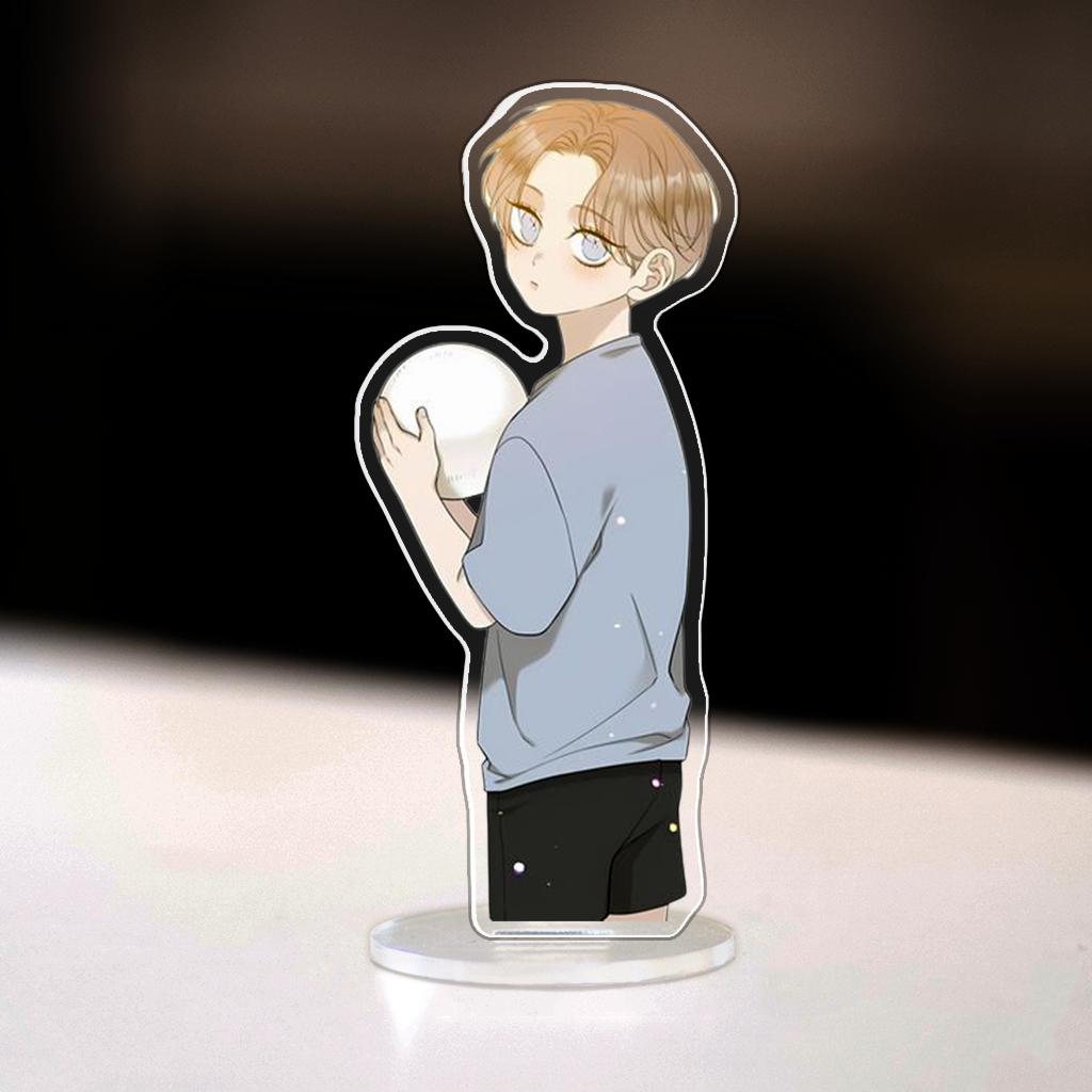 Standee Móc Khoá Tranh Kính Manhwa Gaechaban Pilgyeon x Nanmu BL Truyện Tranh Hàn Quốc