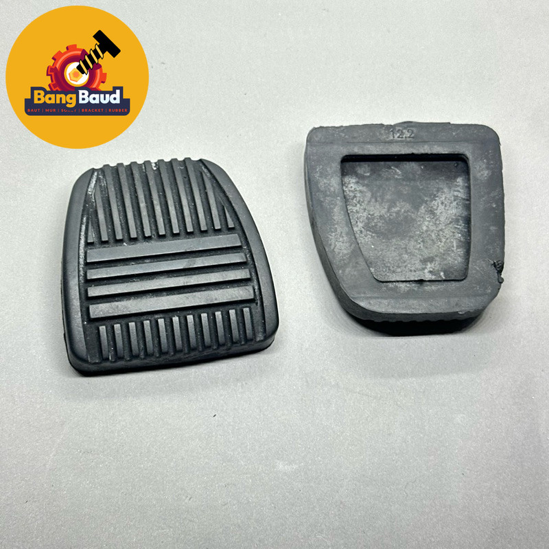 CLUTCH RUBBER AND BRAKES TOYOTA / karet pedal kopling dan rem daihatsu sigra , toyota cayla , ayila, agya origin Harga 12,750 rupiah*Gratis Ongkir