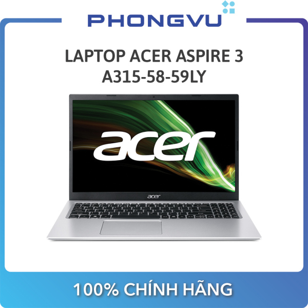 Laptop ACER Aspire 3 A315-58-59LY ( 15.6 FHD/i5-1135G7/8GB/512GB SSD/Win 11 Home) - Bảo hành 12 tháng