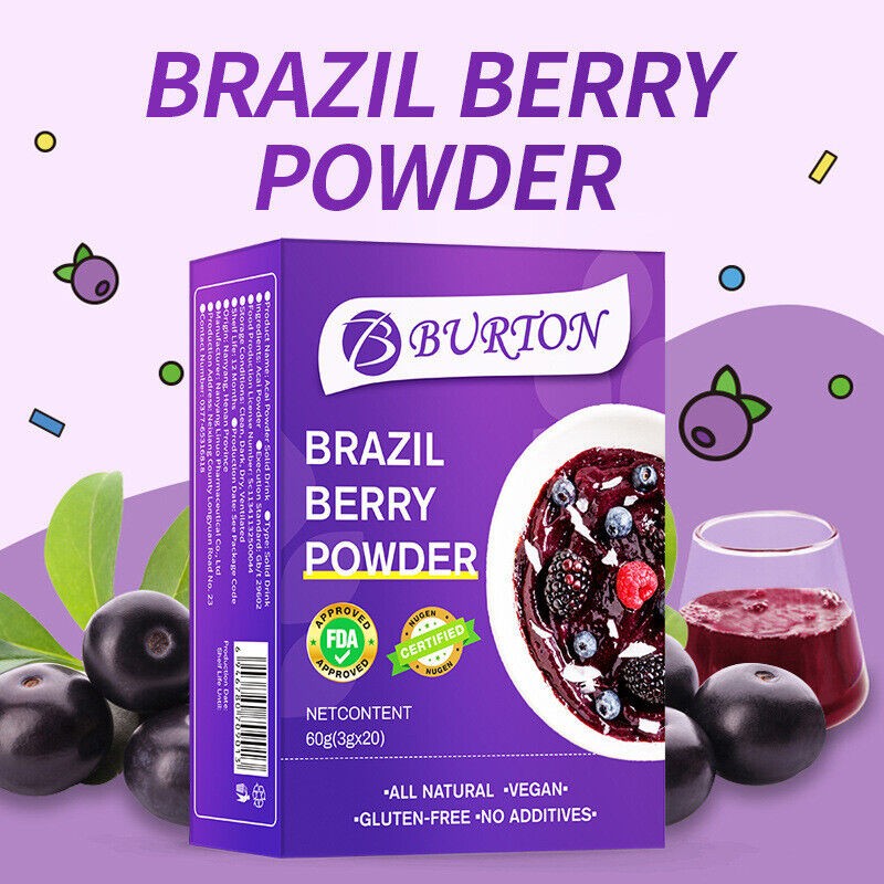 Acai Berry PowderBRAZIL BERRYAnthocyanin Rich Freeze Dried Acai Berry