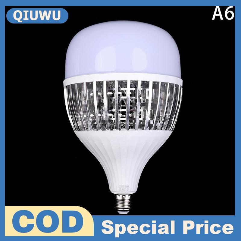 QIUWU 1PC Công Suất Cao E27 LED Bóng Đèn Đèn Nhà Để Xe Ánh Sáng 220V Cho Nhà Cho Chiếu Sáng Nhà 50-300W Độ Sáng Cao Bóng Đèn