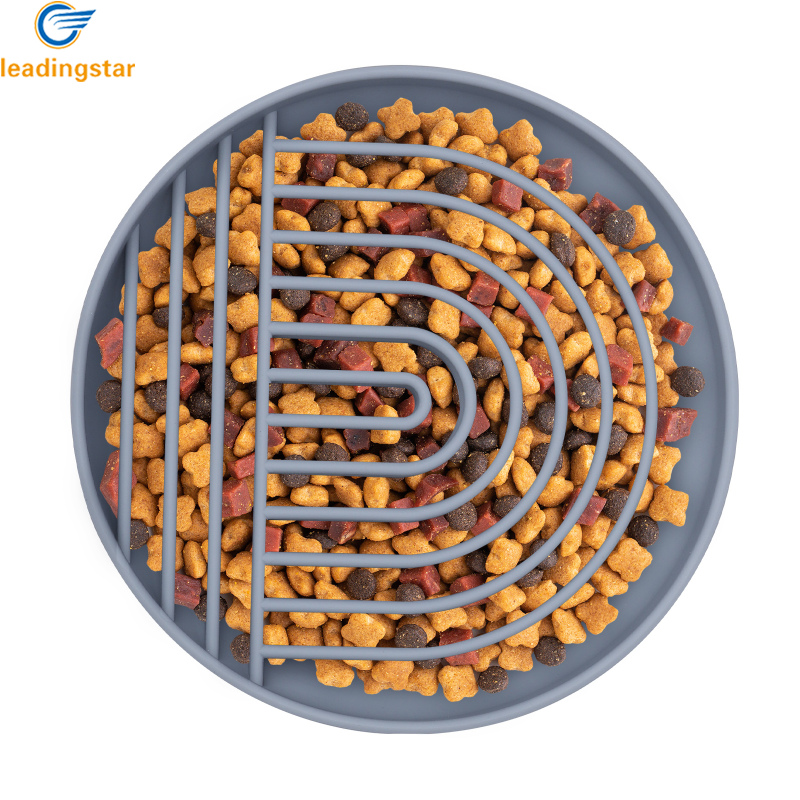 LeadingStar Fast Delivery Dog Silicone Slow Feeder Bowl With Suction Cup Anti Slip Base Anti-Choking Puzzle Bowl For Small Medium Large Dogs ราคา 1,531 บาท*ส่งฟรี