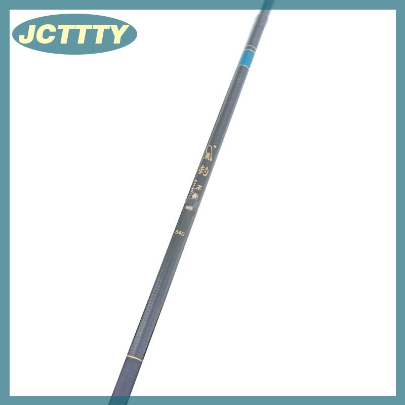 JCTTTY Cần câu dạng ống lồng 2.7m-7.2M Cần Câu suối siêu cứng di động bằng cacbon cao