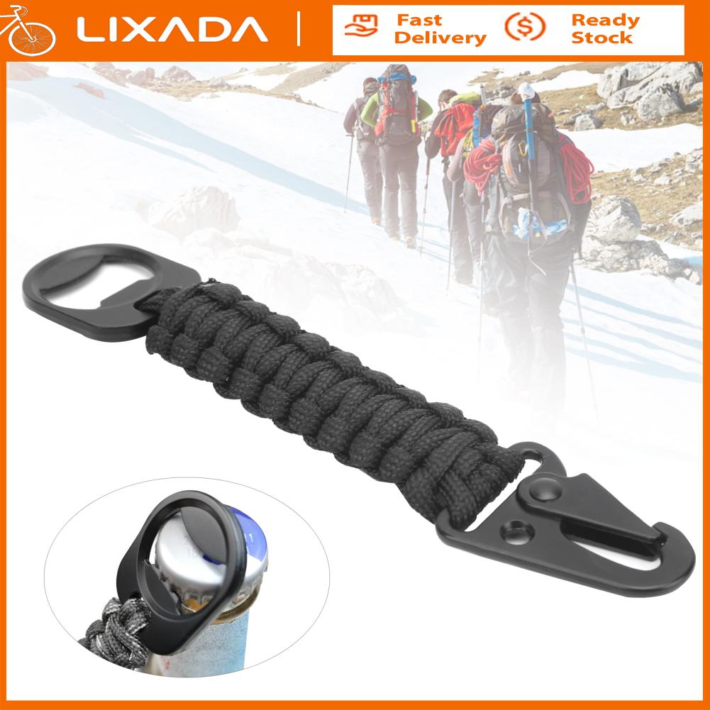 Móc Chìa Khóa paracord cái mở nắp chai thiết thực tiện lợi cho nướng thịt khi đi cắm trại