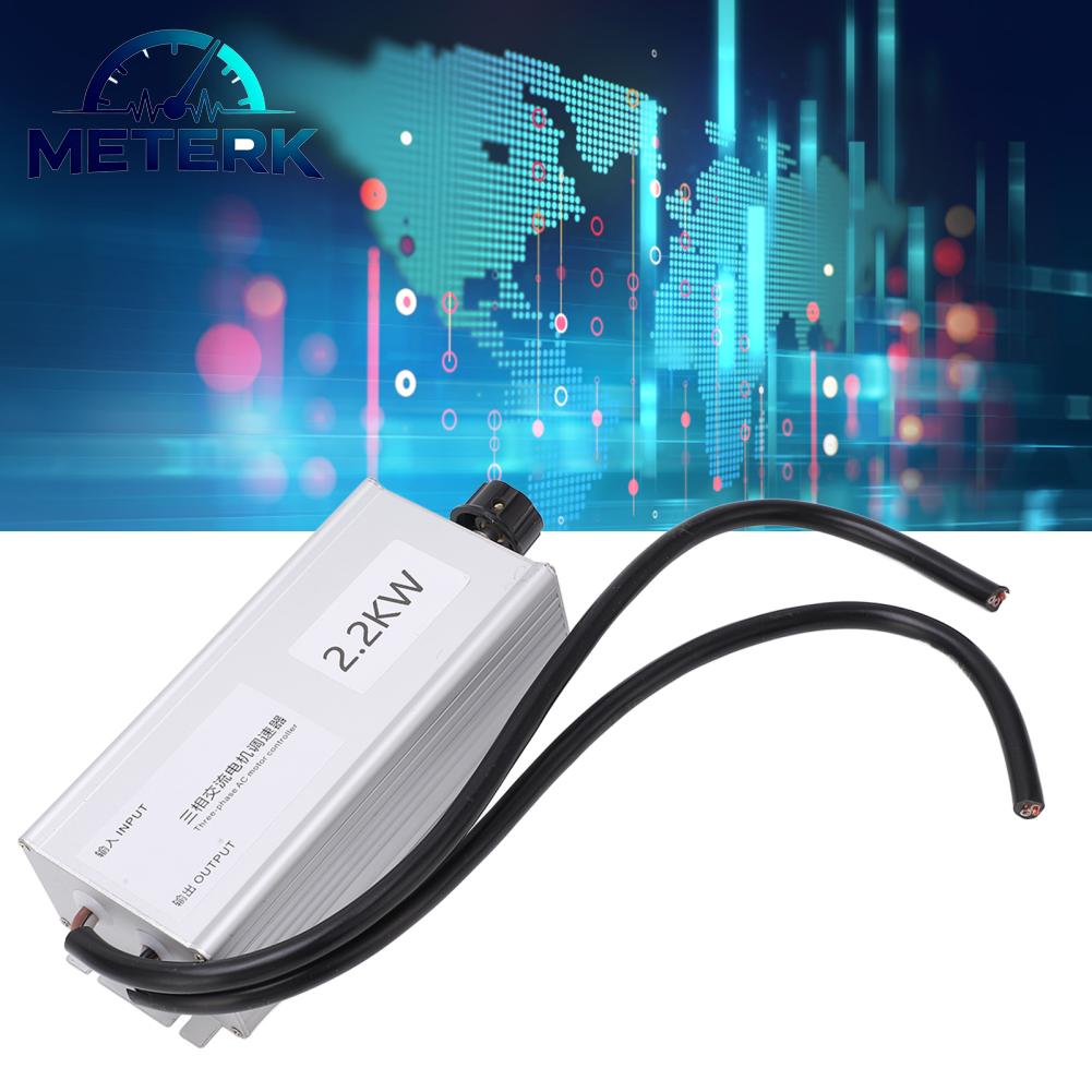 Meterk Electronic Speed Regulator Aluminum Alloy 3 Phase 380V Speed Controller for Axial Fan Giá 650,823 Đồng*Miễn phí vận chuyển