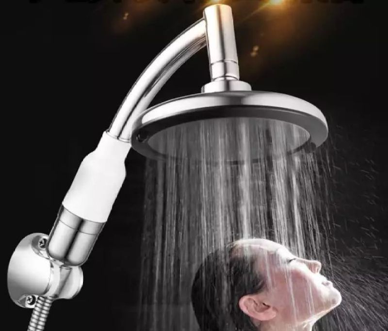 Buy Pressurized shower shower nozzle pressurized shower head, shower nozzle, water-saving shower shower Singapore