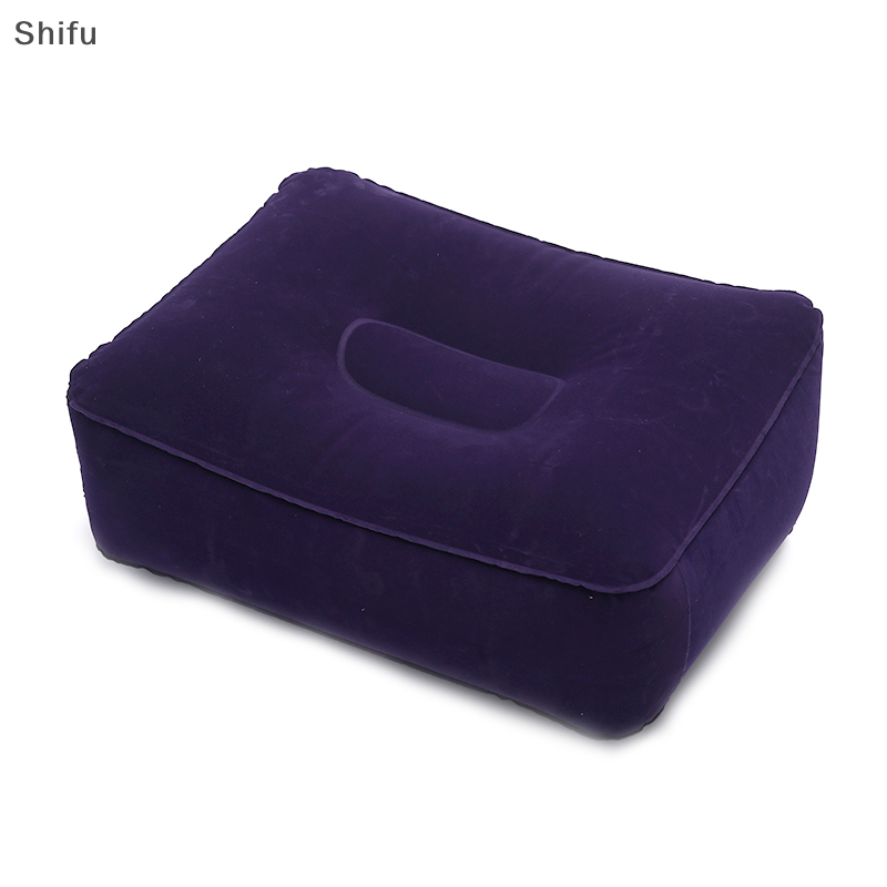 [ShiFu] Gối để chân mềm gối kê chân bơm hơi  PVC Đệm khí du lịch văn phòng