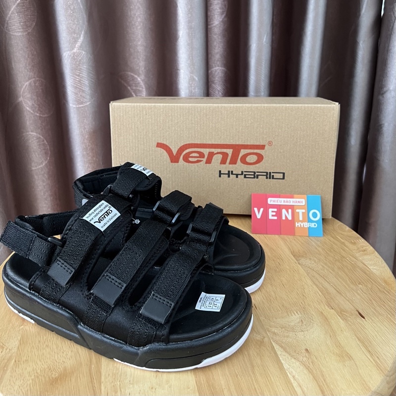 teawaetw Sandal Vento chính hãng Sd1001 đen đủ size nam nữ 36-43 teawtaewetwa