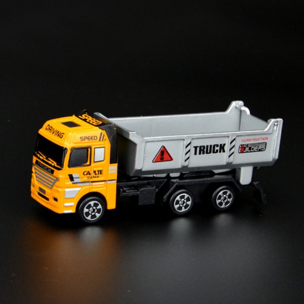 JINSONGAAA Đa phong cách Xe cứu hỏa đồ chơi trẻ em Hợp  1:64 Mô hình chữa cháy đúc  loại  Xe công trình cứu hộ - 7