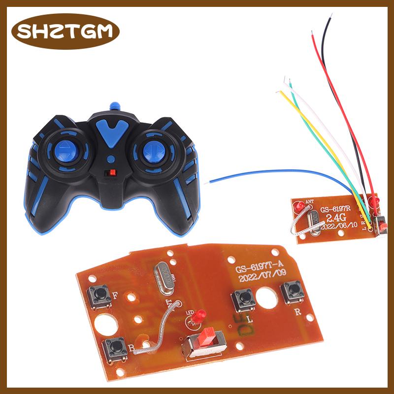SHZTGM 4CH RC xe điều khiển từ xa mạch PCB Transmitter và Receiver Board các bộ phận với Antenna hệ 