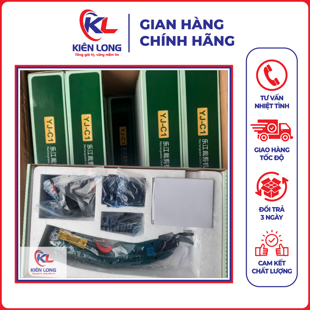 Kéo cắt vải pin-kéo cắt vải sạc pin cầm tay lejiang yc-c1 cắt được nhiều chất liệu chính hãng phụ kiện nghành may