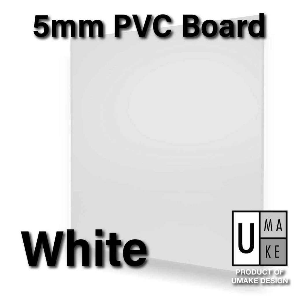 5mm PVC Foam Board White Black Waterproof Plastic Sheet for DIY Crafts Architectural Models Signage