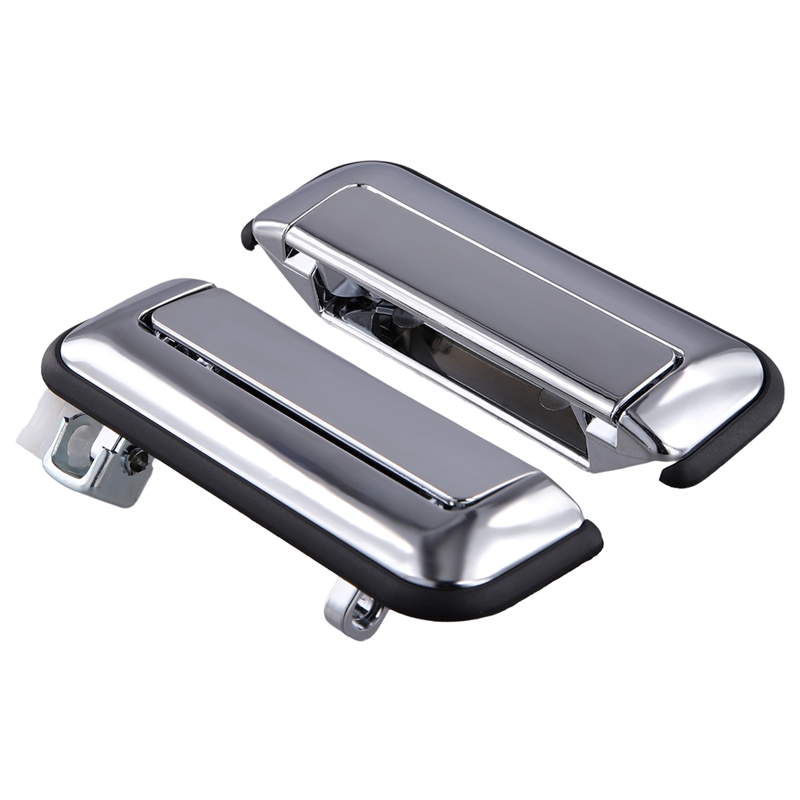 qCTVC-2Pcs Left Right Side Exterior Door Handle for L200 2015-2018 MB421497,MB144539,MB421498,MB144540