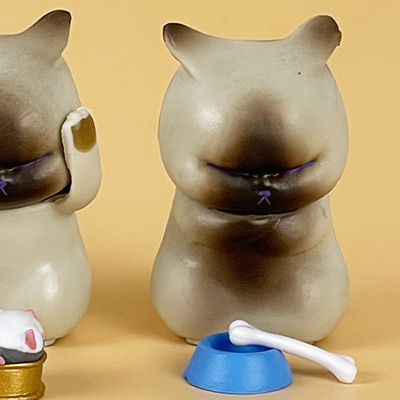 MÈO BẤT LỰC - BỘ MÔ HÌNH 9 CHIẾC MÈO CUTE DECOR BÀN HỌC BÀN LÀM VIÊC - ĐỒ CHƠI Ô TÔ TIỂU CẢNH