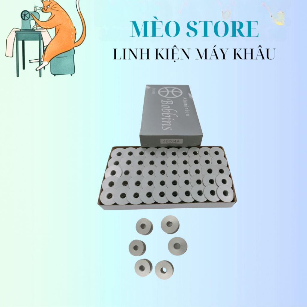 Suốt nhôm 1 kim, suốt chỉ máy may công nghiệp