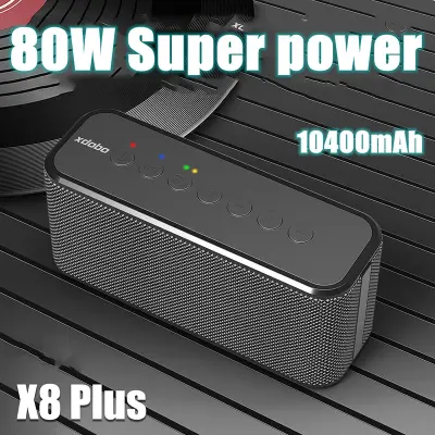 XDOBO X8 Plus Wireless Bluetooth Speaker Portable Sound Column Ultra-high Power 80W Subwoofer For Mobile Phone Charging Boom Box