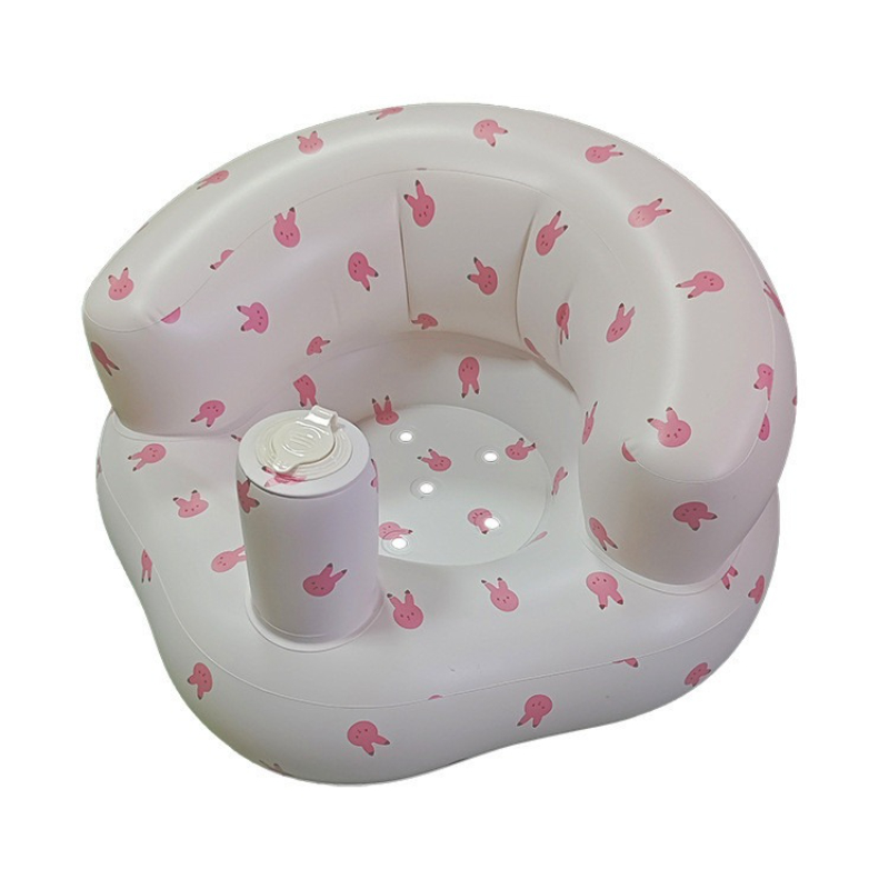 Baltra Children Inflatable Sofa Portable Bath Chairs PVC Multifunctional Seat Practice Sitting Bath Stool