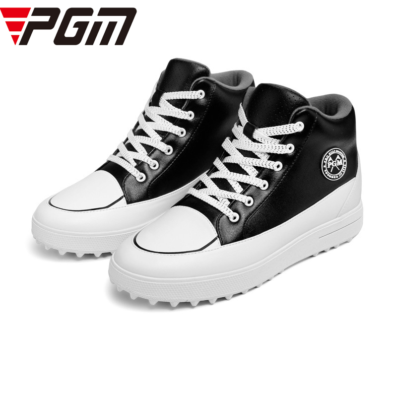 Pgm Golf mắt cá chân đơn giản Giày ủng Cho Phụ Nữ Thang Máy Thể Thao giày chơi golf Giày thể thao không thấm nước chống trượt Giày Đinh tán Sợi Nhỏ Da Xz317