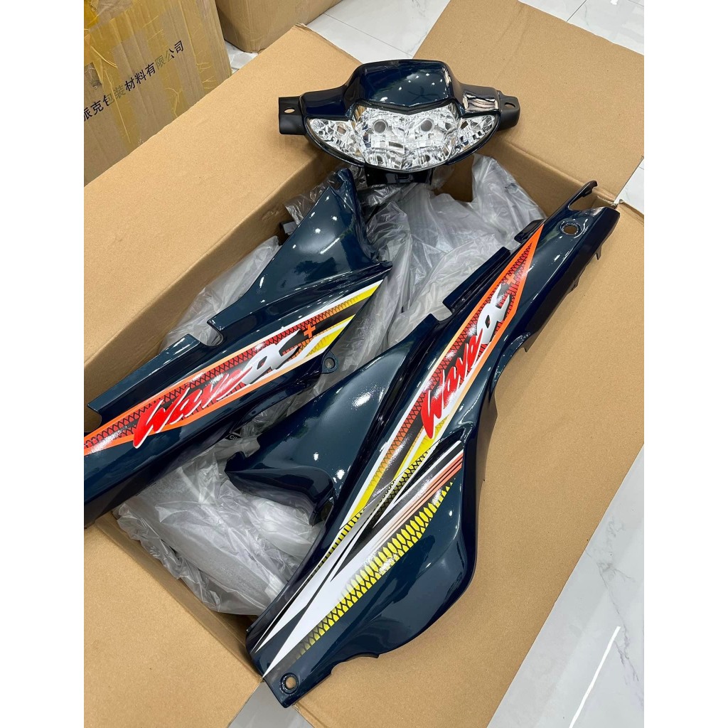 dàn áo wave nhỏ thái anphal 110 cao cấp xanh nhớt