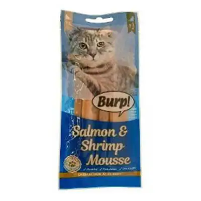 BURP SALMON & SHRIMP MOUSSE (CAT 60g (4x15g)