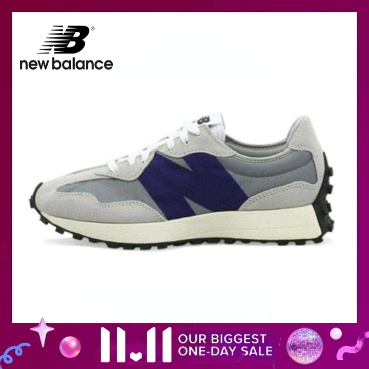 100% ORIGINAL(LEGIT) New Balance NB 327 KA White Grey Red. | Lazada PH