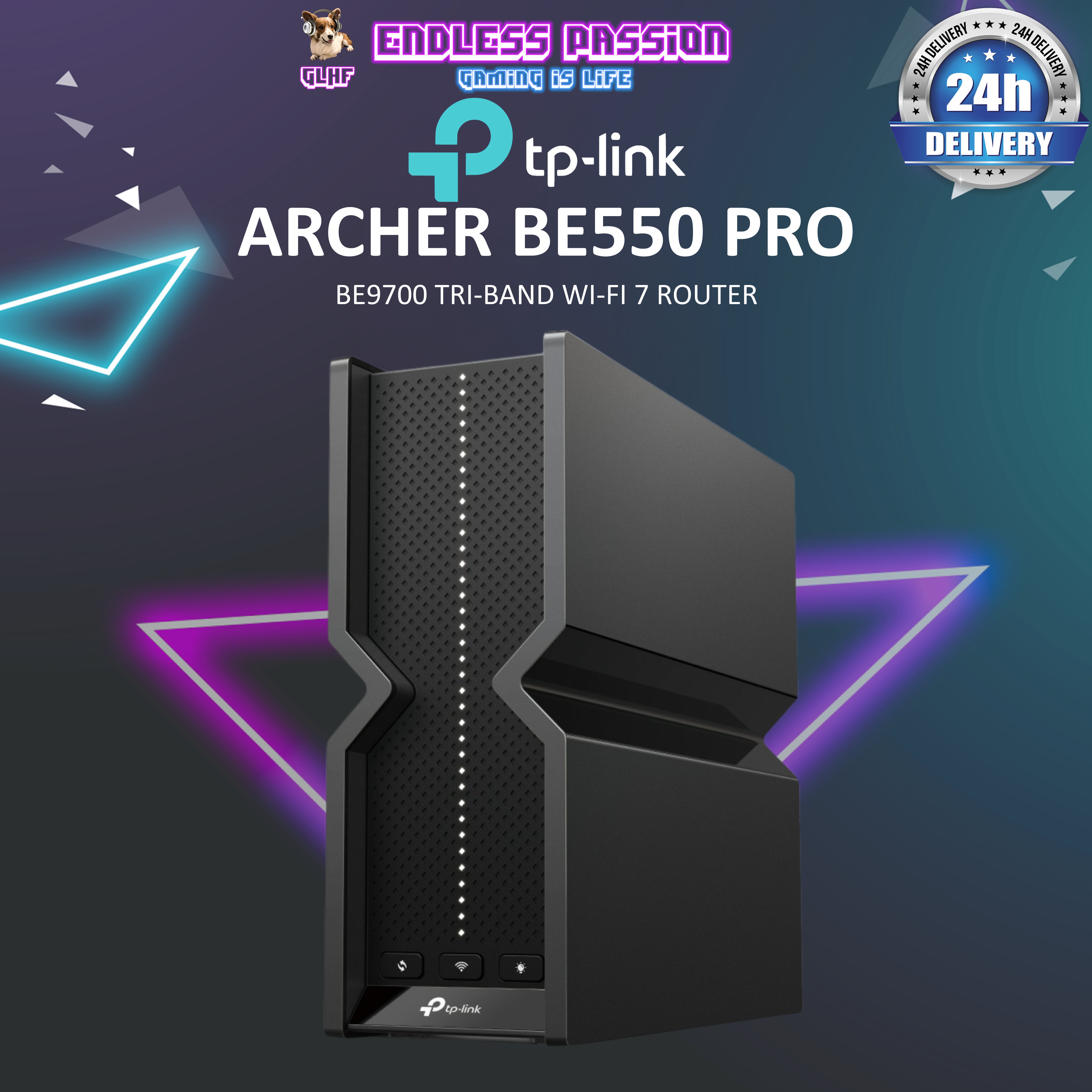 TP Link Archer BE805 BE19000 Tri-Band Wi-Fi 7 Router | Lazada