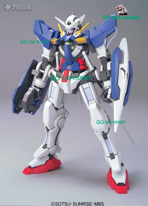 Gg gaogao hg 00-01 gn-001 mô hình lắp ráp miễn phí exia