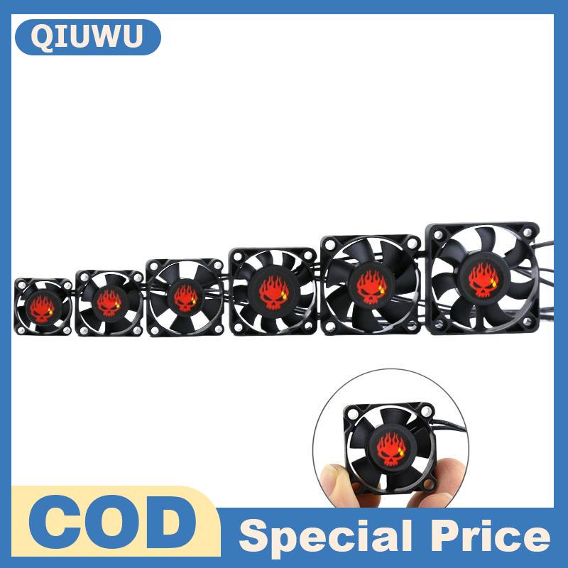 QIUWU Tốc độ cao 1 cái quạt làm mát cho 1/10 RC xe ESC động cơ cuối cùng tản nhiệt phần cho dài hạn đua hiệu suất Giá 113,641 Đồng*Miễn phí vận chuyển