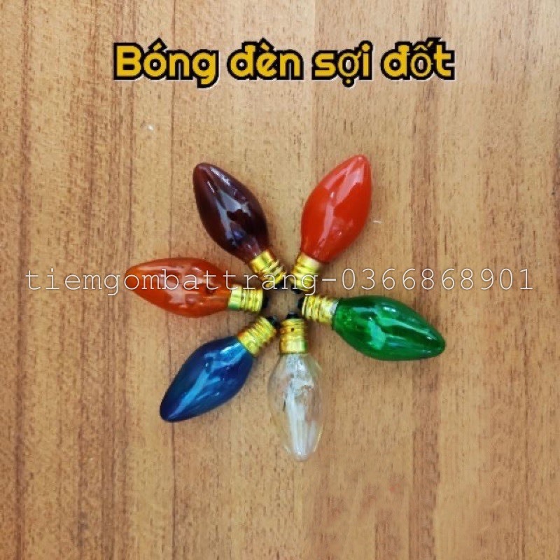 Đèn trái ớt cana E12 hàng xịn cao