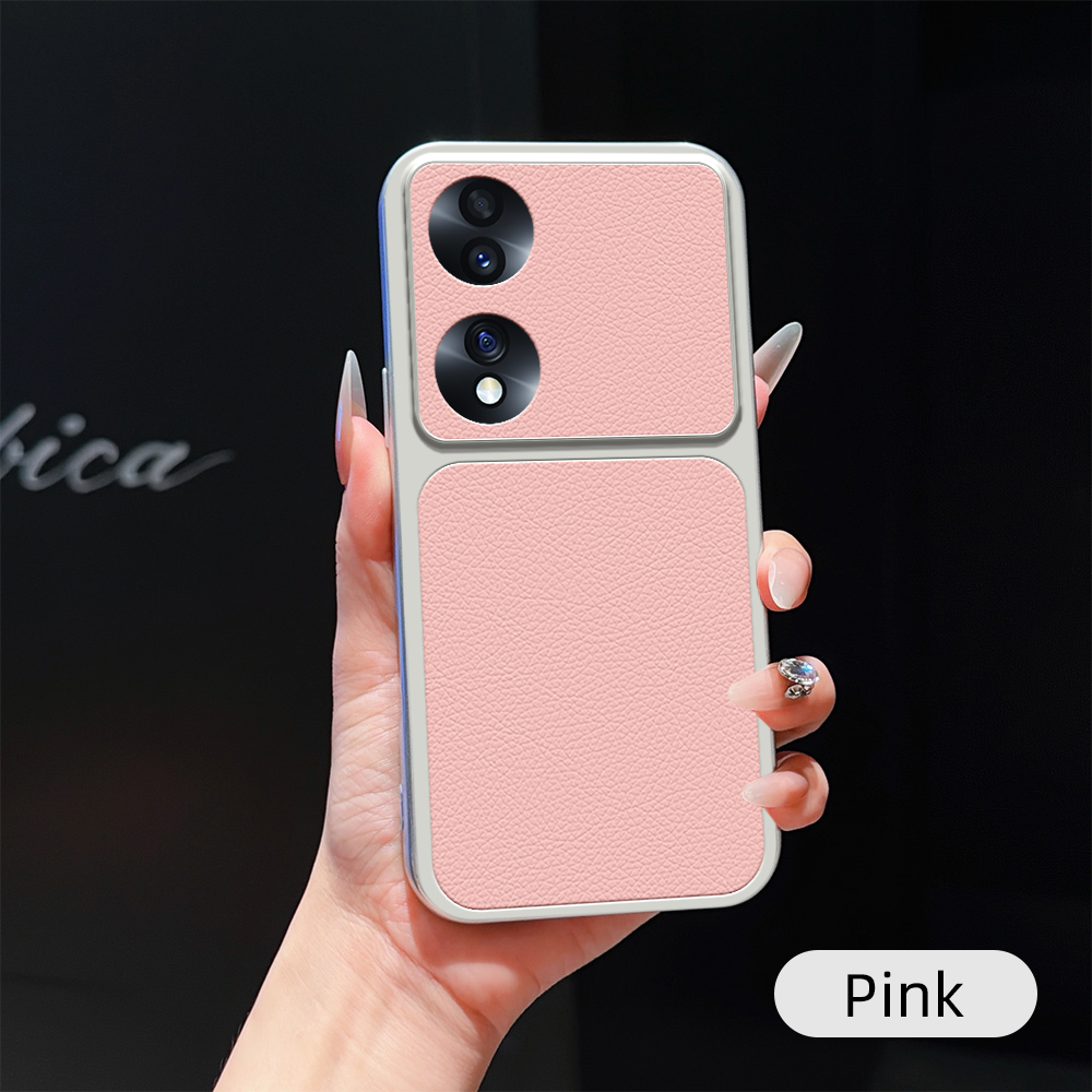 For Honor 70 Case Honor 70 Cover Honor 70 Leather Case Luxury Lens Protection Protect Matte leather Back Cover - Image 3