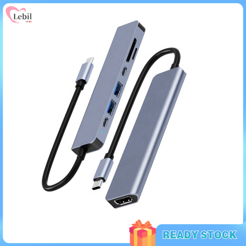 7 trong 1 hub USB Loại C Splitter USB 3.0 USB 2.0 Expander Multiport Bộ chia USB cho PC máy tính xách tay máy tính xách tay điện thoại thông minh