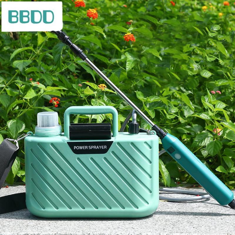 Vai loại nhỏ điện phun cho phun thuốc, tưới hoa, khử trùng và tưới nước di động 5L phun vườn sạc