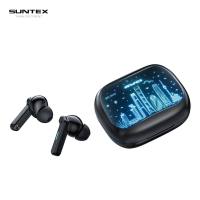 Suntex Lumina Wireless Headphone 360° Surround Sound Gaming Earbuds ANC Bluetooth V5.3 with Charging Case