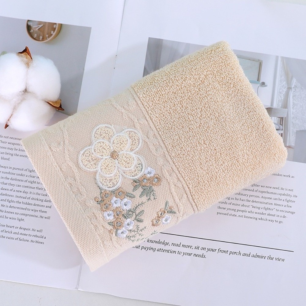 SYRUPSHADDOCKING Thấm hút nhanh Khăn lau  Màu đơn sắc Mềm mại Khăn bông Chất lượng cao Đậm đặc Khăn lau tay Hộ gia đình - 3