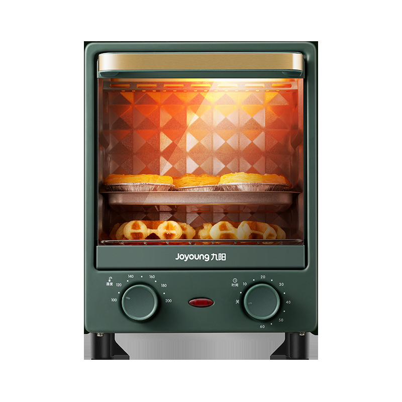 ZEDARO 32L Electric Oven,Household Mini Oven Four Layers of Roasting  Position 120 Minutes Timing Convection Countertop Toaster Oven Happy Life