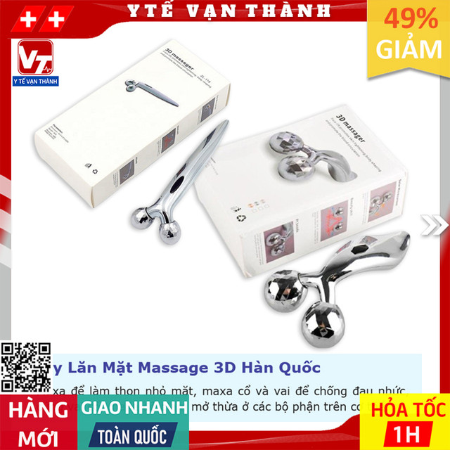 ✅ cây lăn mặt massage 3d hàn quốc | -vt0635 - y tế vạn thành