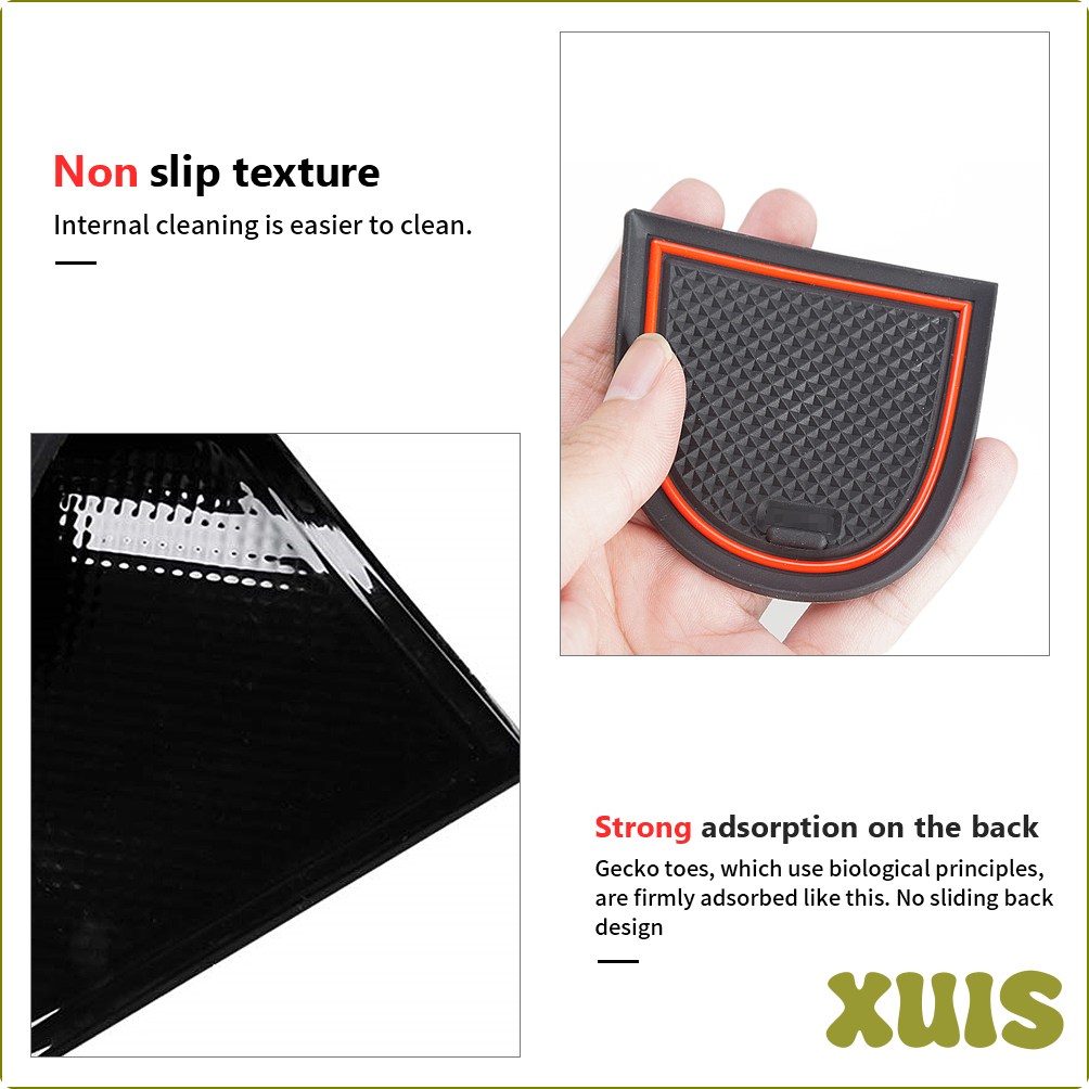 [XUIS] Tor Nut Pad für Suzuki Swift 2018 2019 2020 Zubehör Auto Tür schlitz Matten Konsole Getränke halter Untersetzer für Auto rutsch fest ☆