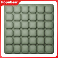 Inflatable Seat Cushion Travel Cushion Airplane Seat with Built-in Air Pump 36-Cell Seat Cushion for Long Flights Back And Tailbone Pain Relief