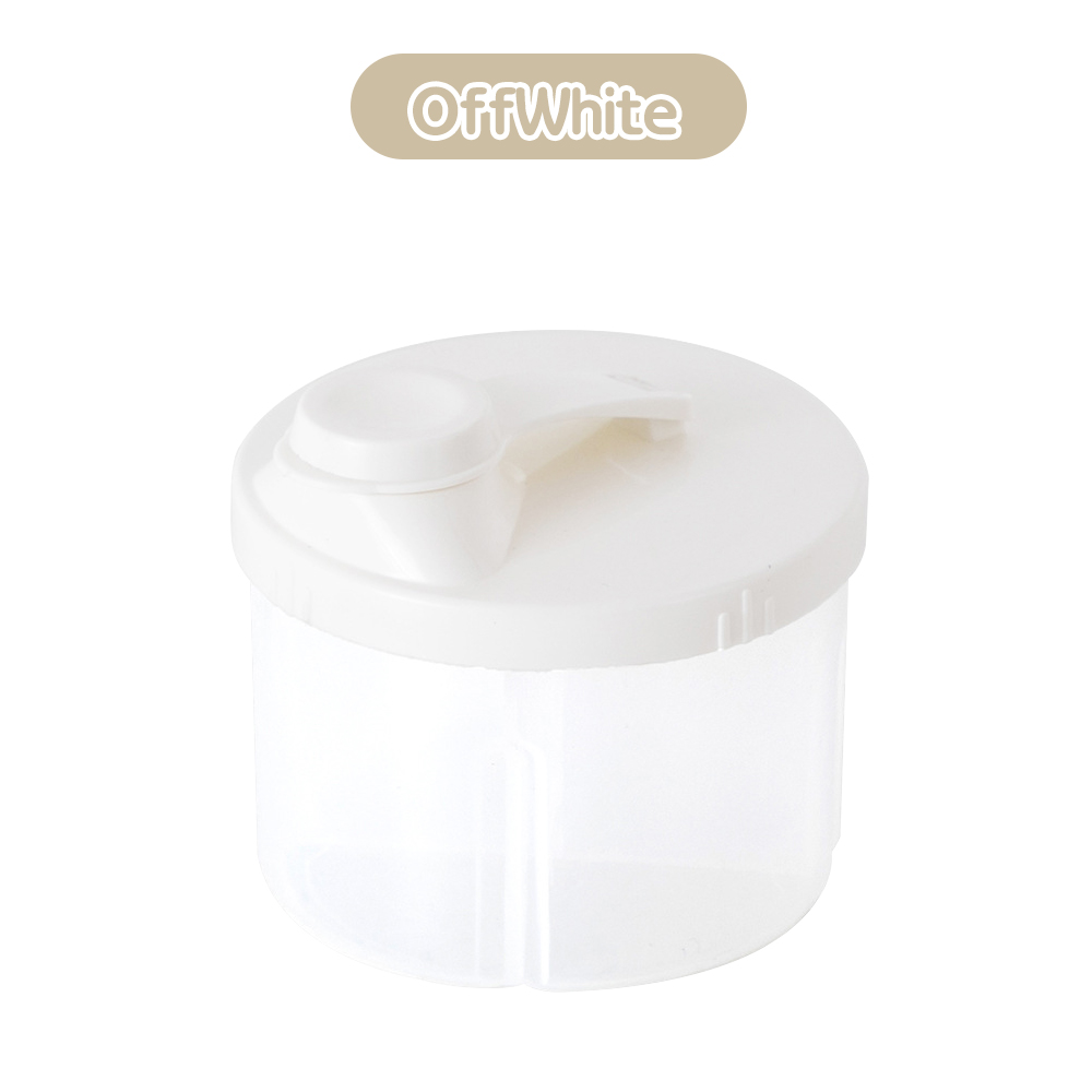 Mumystation 4Grid Portable Milk Powder Container Baby Food Storage Box Baby Cereal Snack Storage Container Travel Formula Dispenser