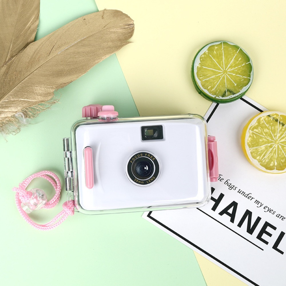 EMERRY 35mm Camera Lomo chống nước Tái sử dụng Không thấm nước Máy ảnh hoài cổ cho trẻ em Mini Hoài cổ Máy quay phim trẻ em dễ thương Đồ chơi giáo dục cho trẻ