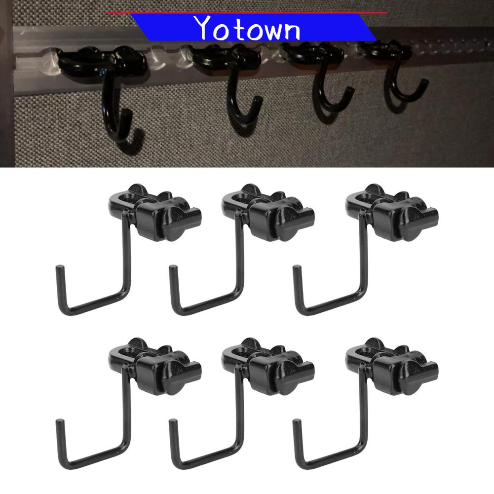 Yotown Phụ kiện theo dõi Haofy 6PCS L Công suất 1000lbs Móc buộc mạ kẽm An toàn Nội thất xe máy ATV Thiết bị nông nghiệp Dây đai chở hàng cho xe bán tải Nhà kho RV phẳng Giá 658,000 Đồng*Miễn phí vận chuyển
