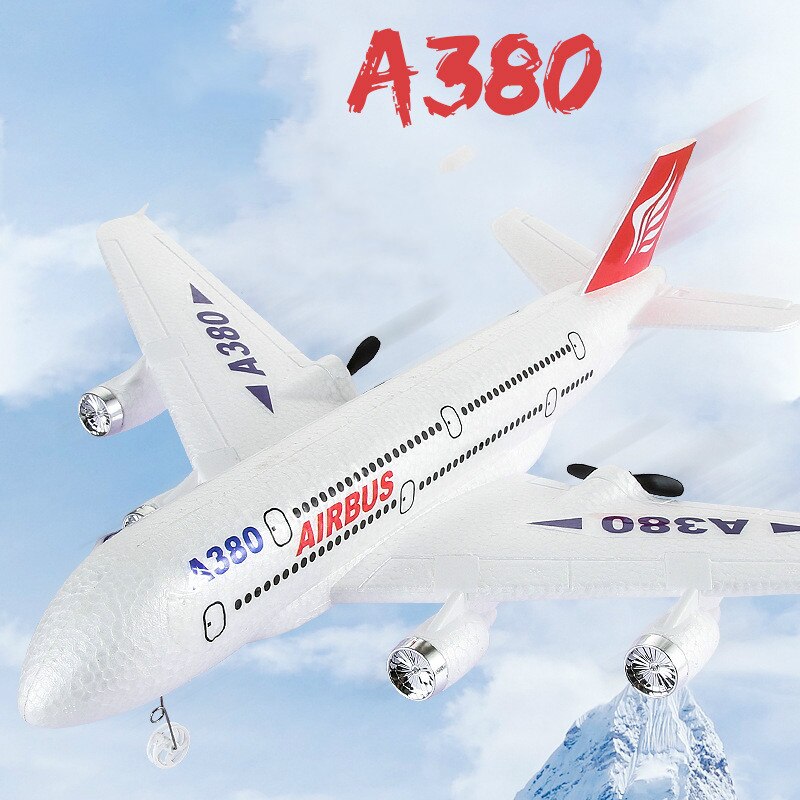 RC Airplane A380 Airbus 2.4G Fixed Wing Remote Control Plane Toys Outdoor