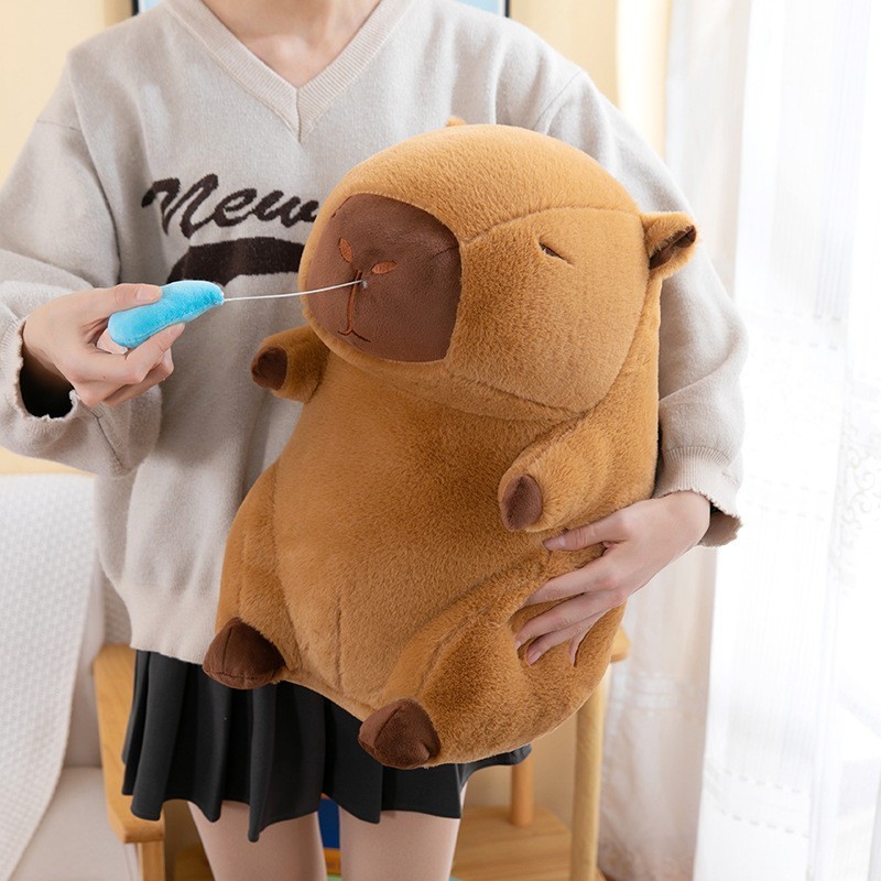 Đồ chơi sang trọng Capybara siêu mềm dễ thương Capybara Mô phỏng Capybara Đồ chơi sang trọng Đồ chơi